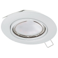 Eglo - Iluminación LED empotrada de techo 1xGU10-LED/5W/230V